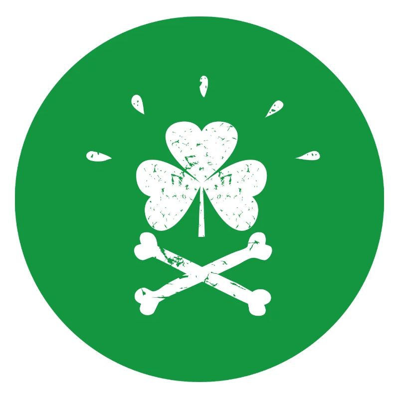 Joyeuse Roger Shamrock Saint-Patrick