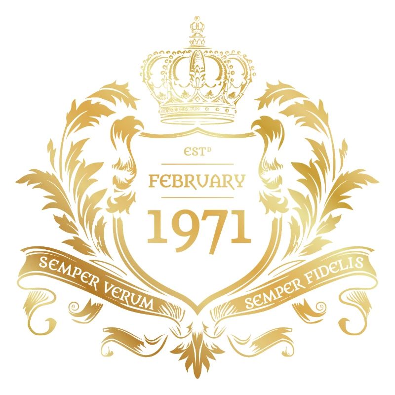 55. Geburtstag Semper Verum - Established 02/1971