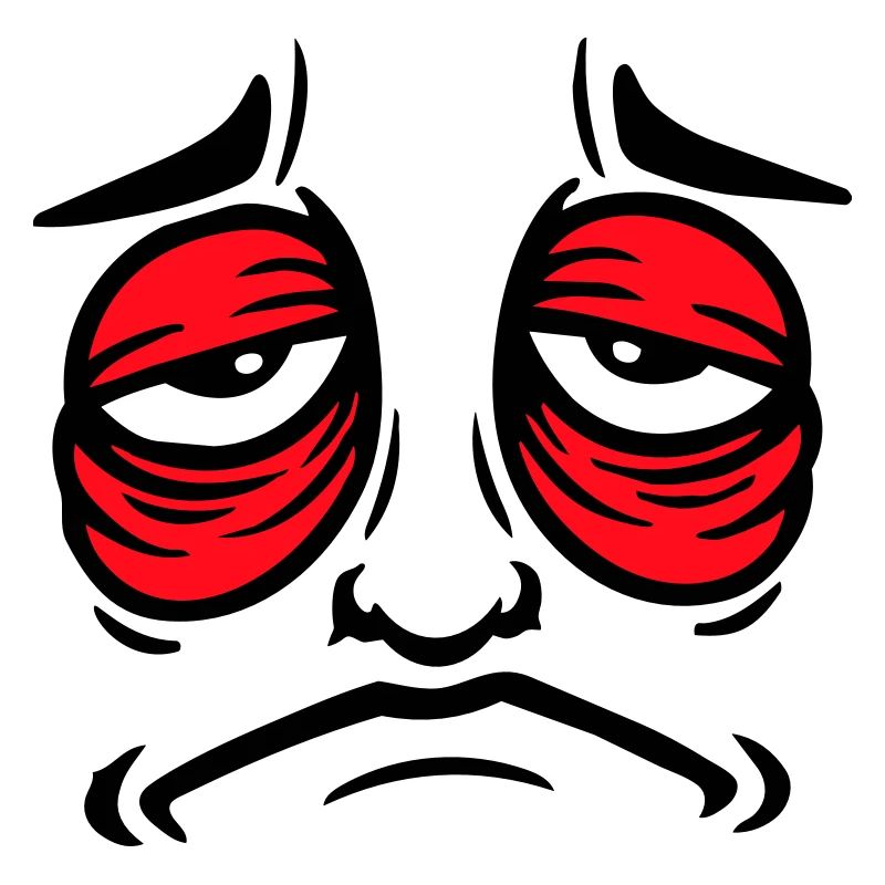 Grumpy sad disappointed face funny