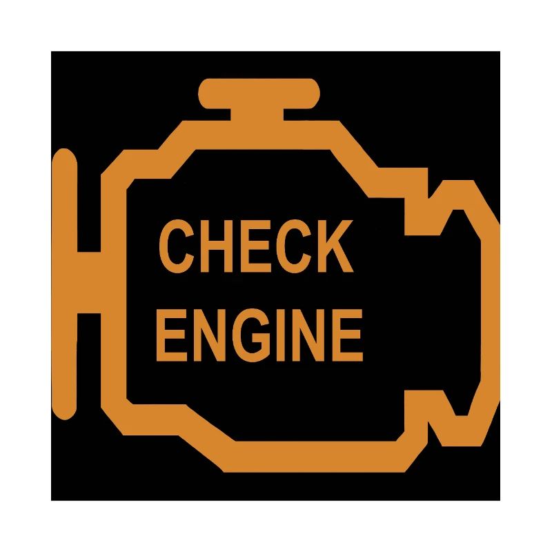Check Engine Icon in Orange