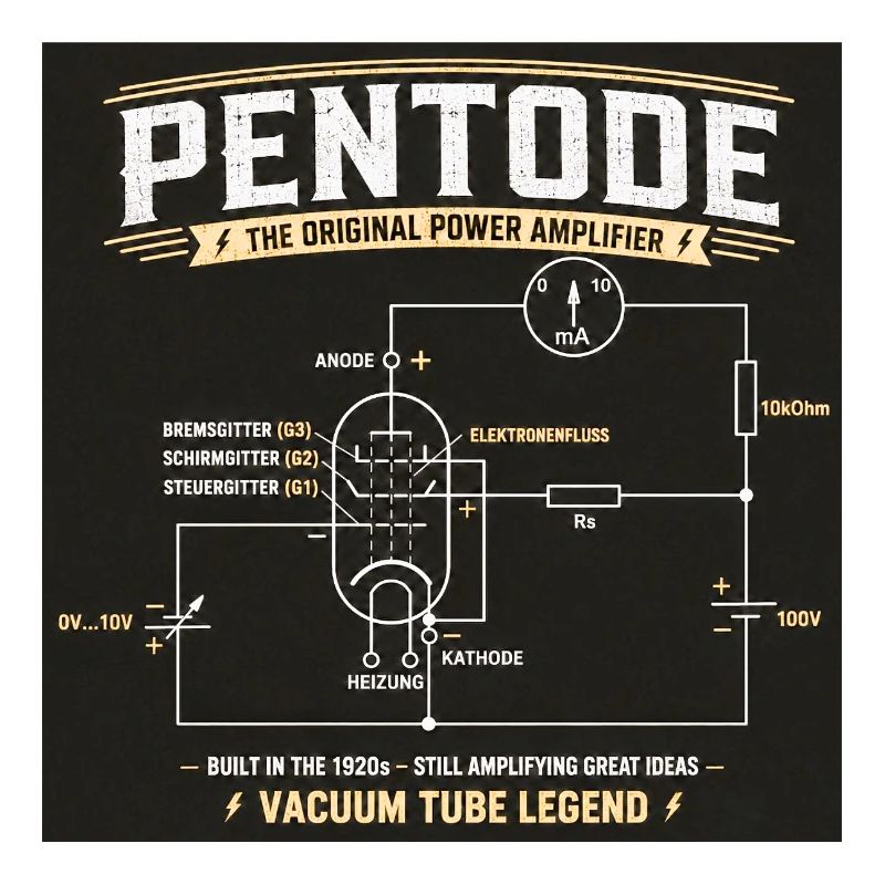 Die Pentode, ein Meilenstein der Elektronik