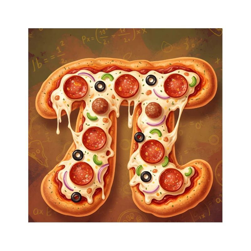 Pizza forme de pi