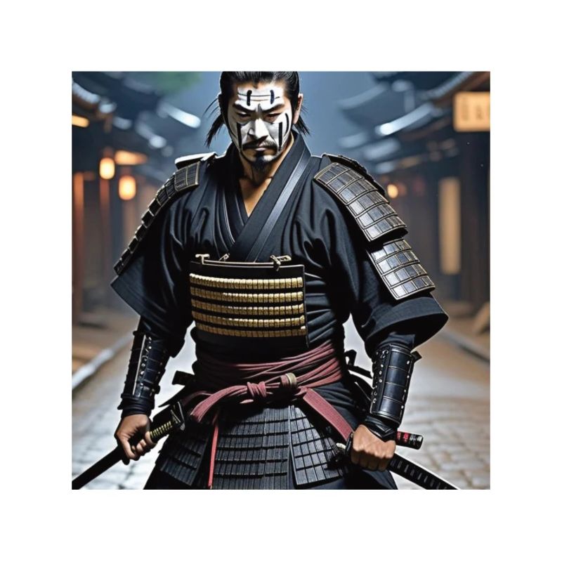 Samurai Krieger.