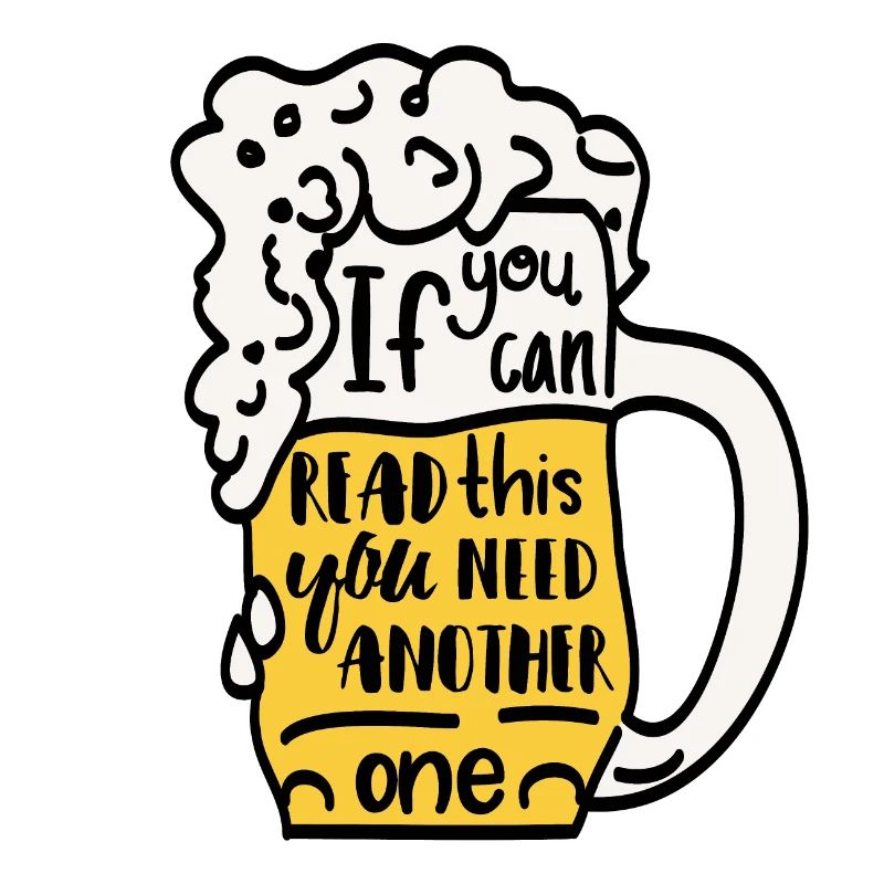Funny beer drinker beer stein gift