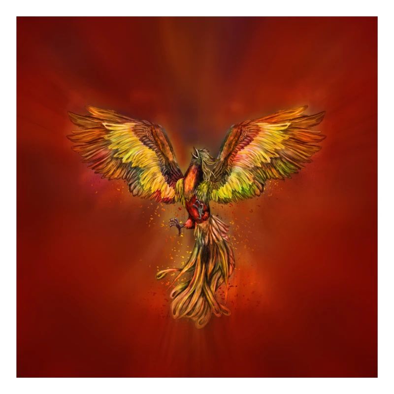 Phoenix Rising - roter Himmel