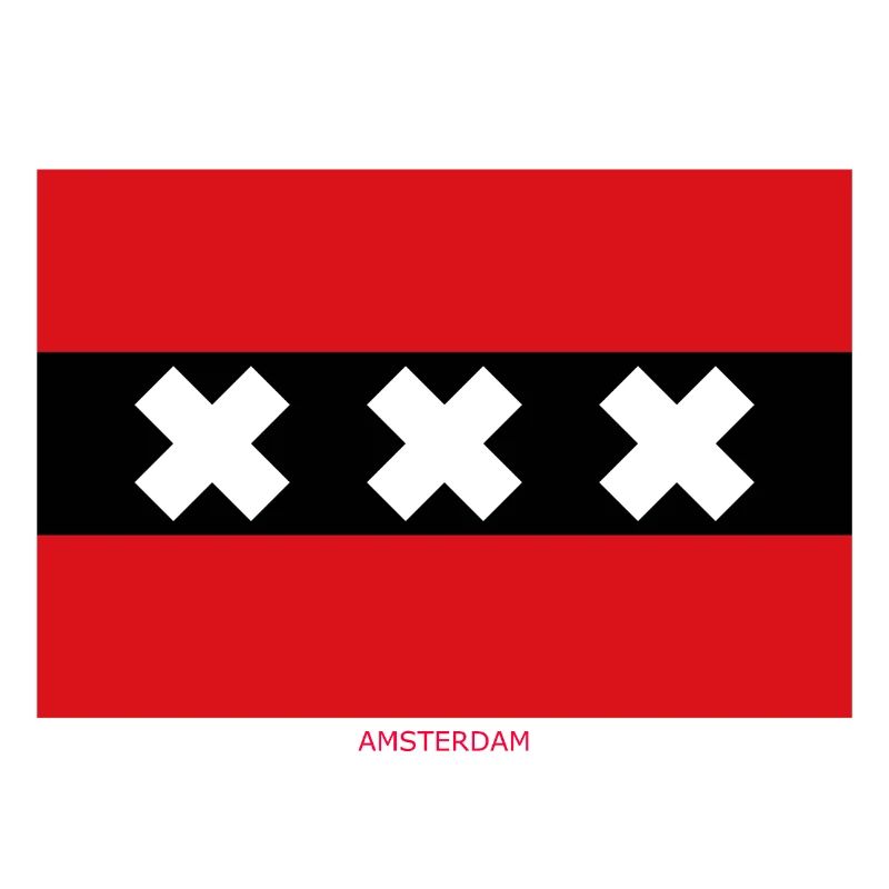 DRAPEAU AMSTERDAM