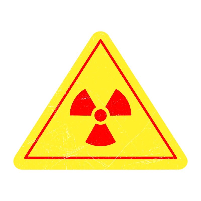 Sybmol Ionizing Radiation Warning Gift