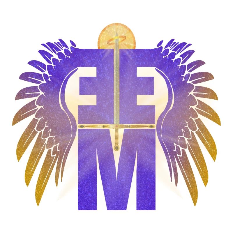 EEM = Archange Michel avec épée et ailes