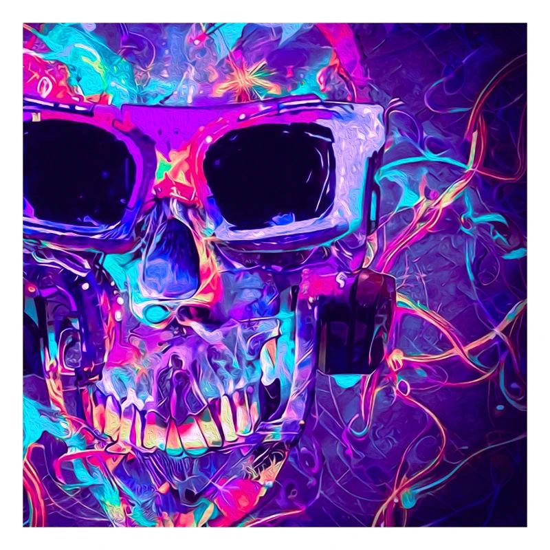 Abstract Skull