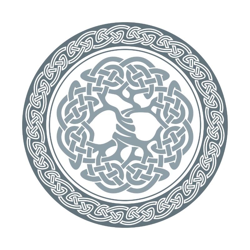 Tree in classical Celtic style, ver. 2