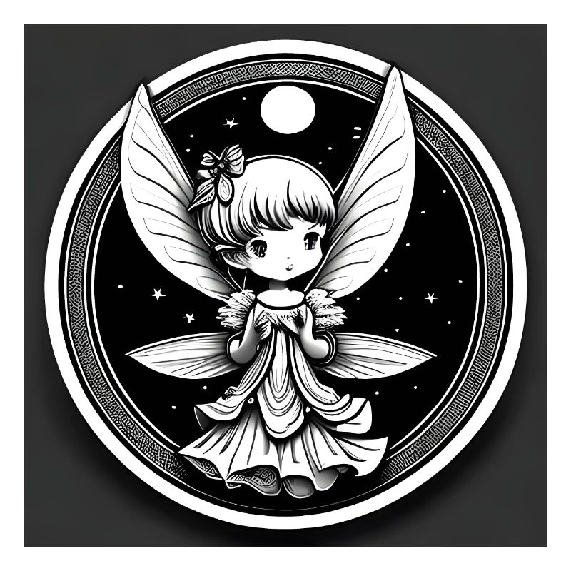 Niedliche Elfeoder Fee