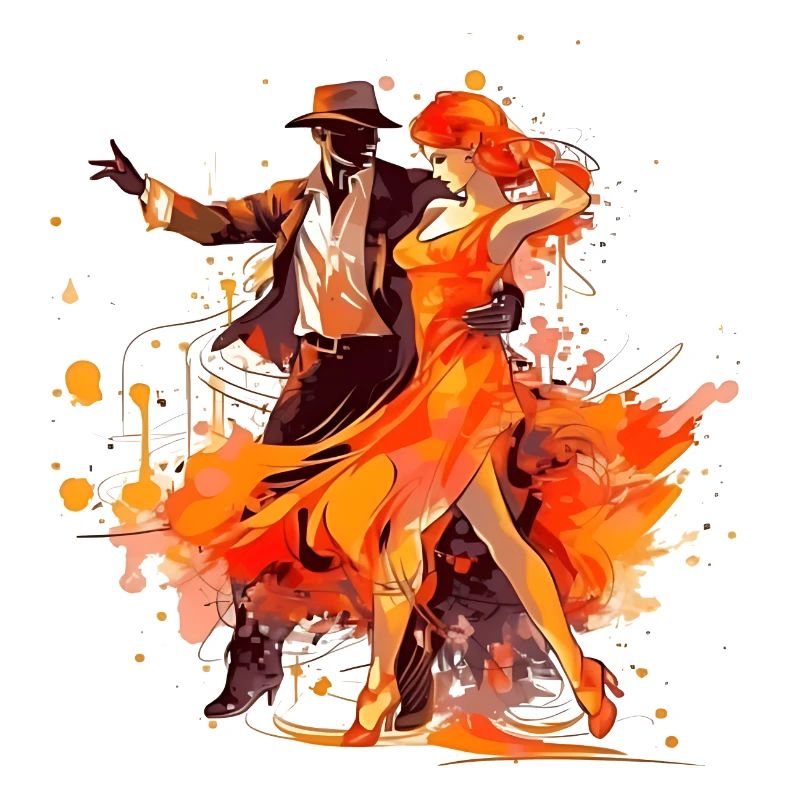 Tango is a passionate dance form