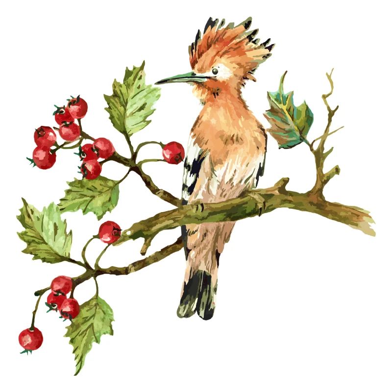 Bunter Vogel