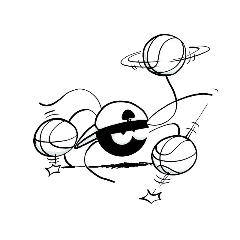 Beth the Spider - Basketball (version without text)