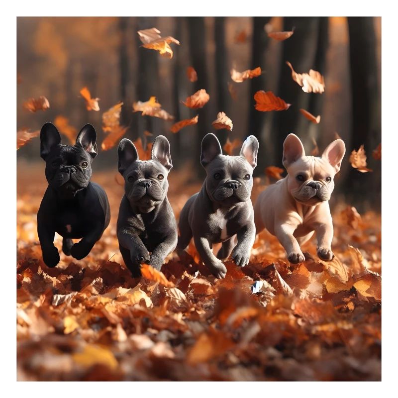 Bully Party dans le feuillage d’automne