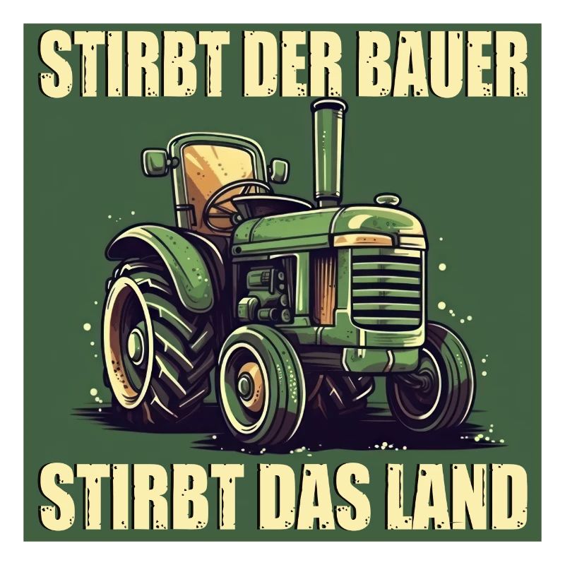 Bauernprotest Aufkleber Bauerndemo Sticker Demo