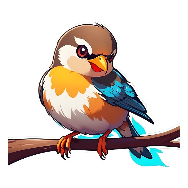 Junger Spatz