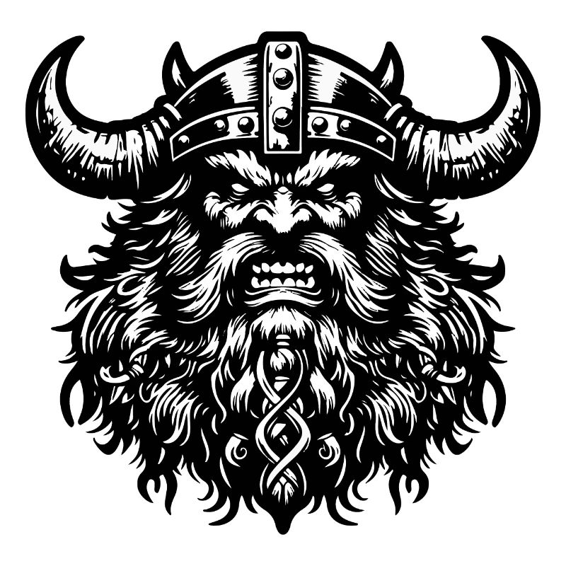 Mächtiger Wikingerkrieger Version 4