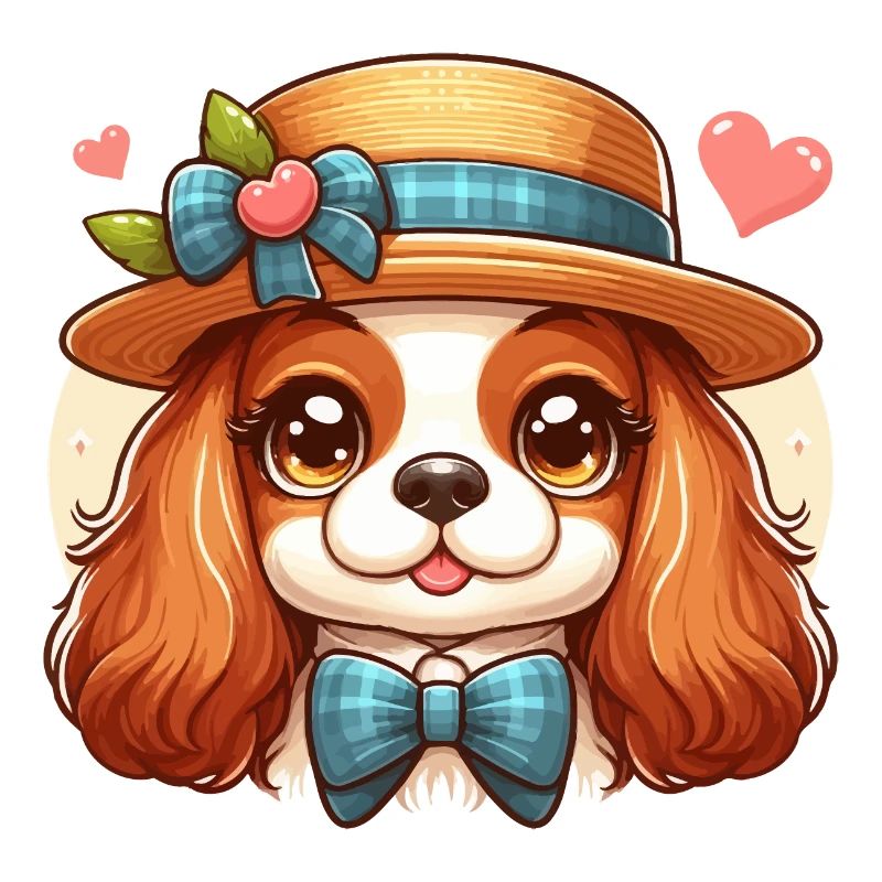Cavalier King Charles chien mignon