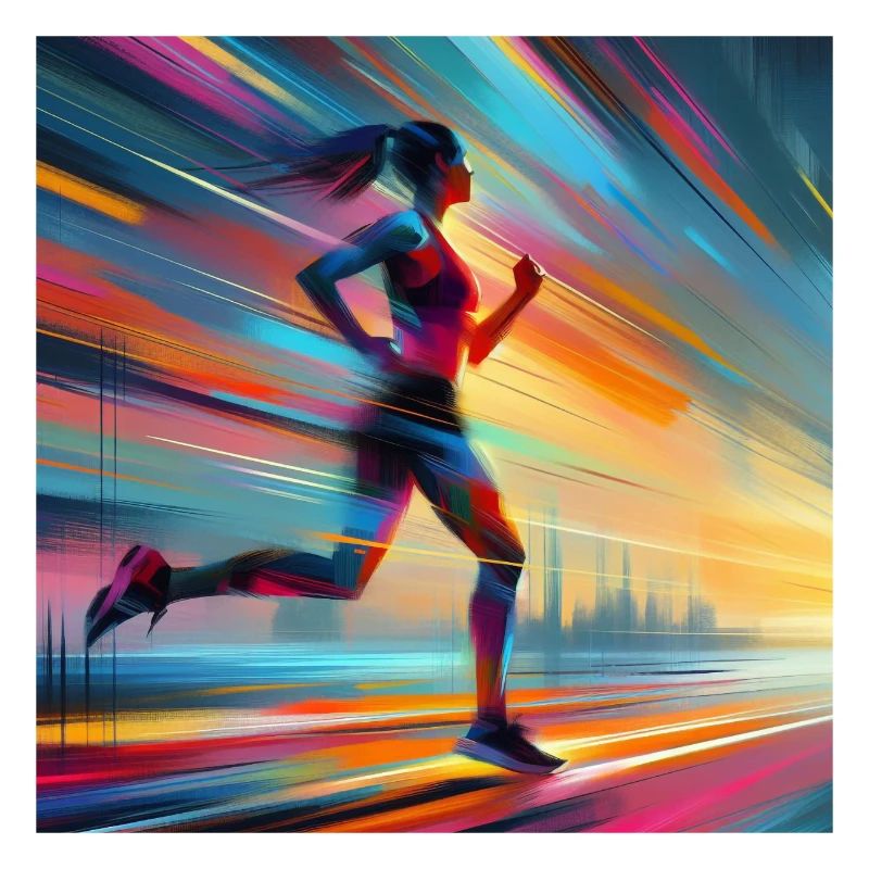 Femme de course 1