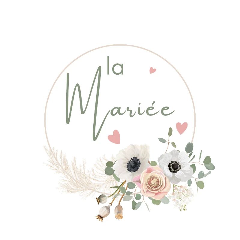 la mariée couronne fleurs Boho