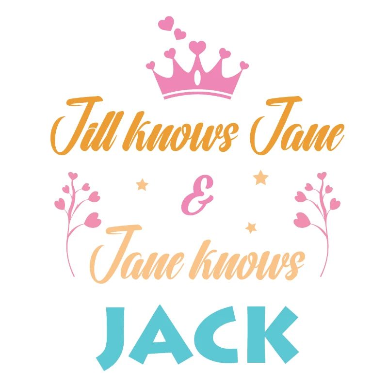 Funny Saying - Jane knows Jack