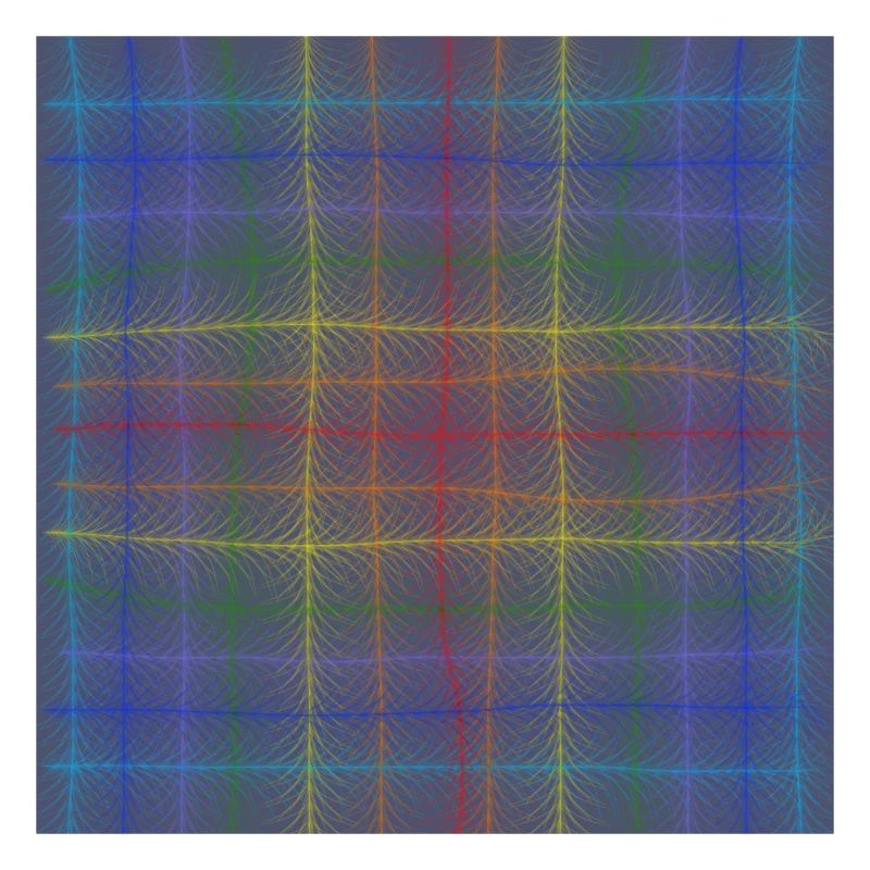 rainbow lines pattern