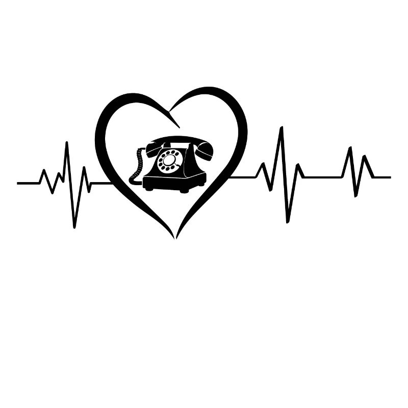 Telefon z biciem serca