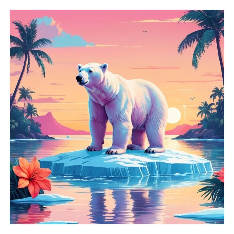 Ours blanc
