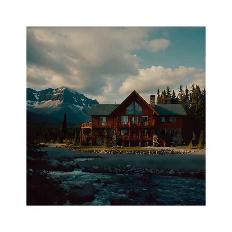 Riverfront Lodge in the Rockies