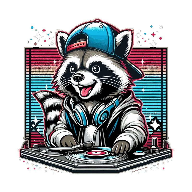 Wachbär DJ DJane Geschenk