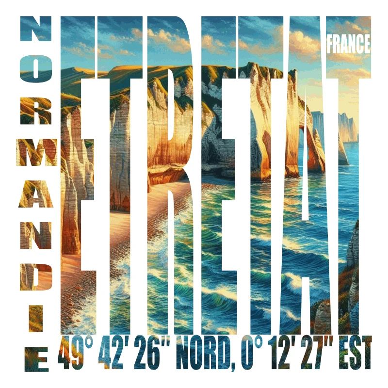 ETRETAT NORMANDY FRANCE