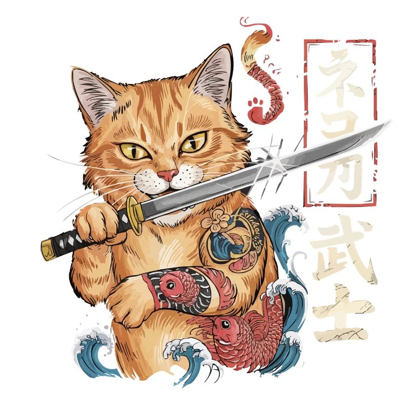 Samurai-Katze