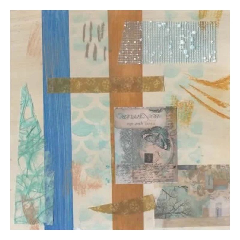 collage abstrait