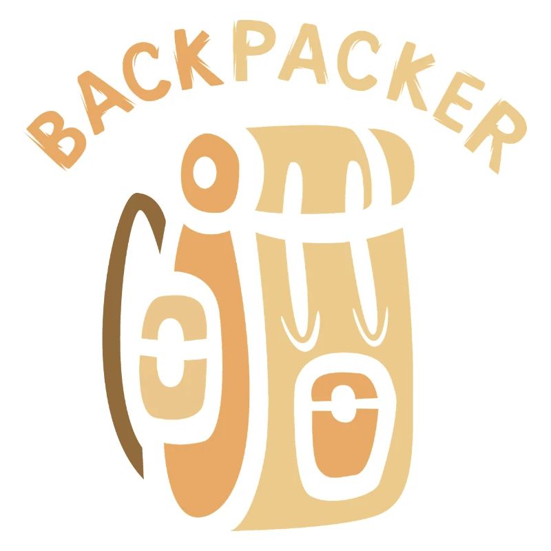 Backpacker Comic Rucksack Design