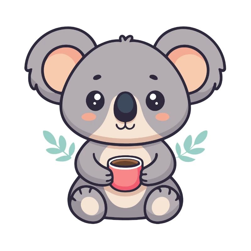 Koala-Süßkaffee