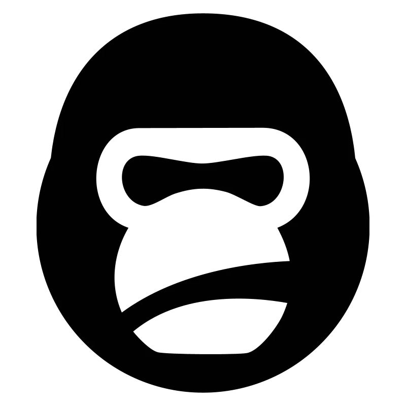 Gorilla Kettlebell – Gym Beast Logo