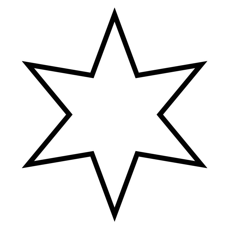 Six-pointed star - six-pointed star