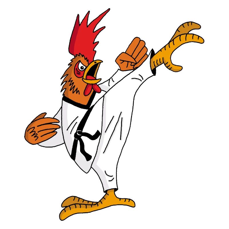 Coq et karaté