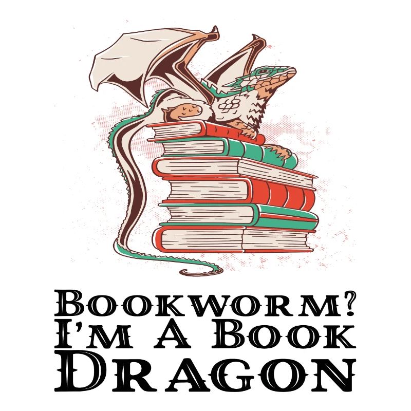 Books - Bookworm? I'm a book dragon