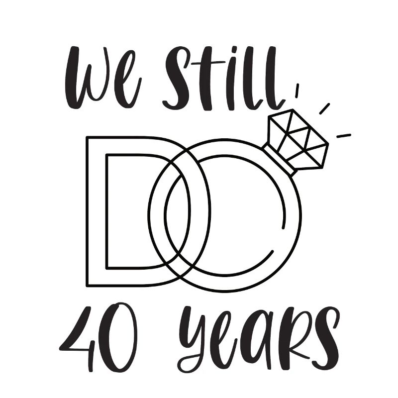 40th Wedding Anniversary Ruby Wedding Wedding Gift