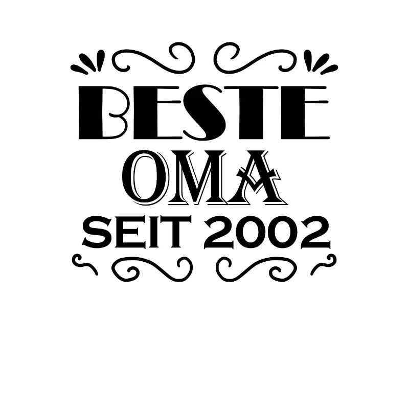 Beste Oma seit 2002 - Oma Geschenk