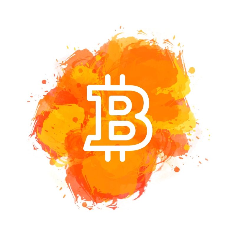 Bitcoin Crypto Cryptocurrency Splash