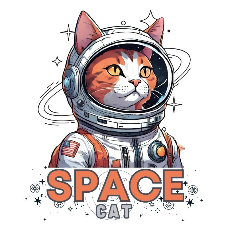 Astronaute Chat de l’Espace