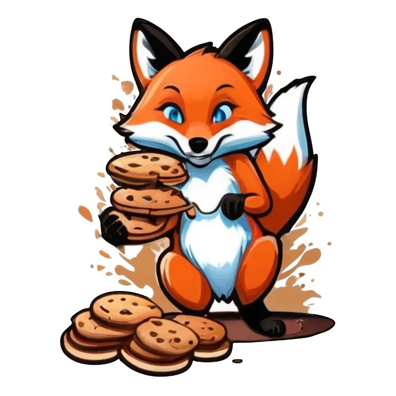 Biscuits et renards | Renard et chocolat