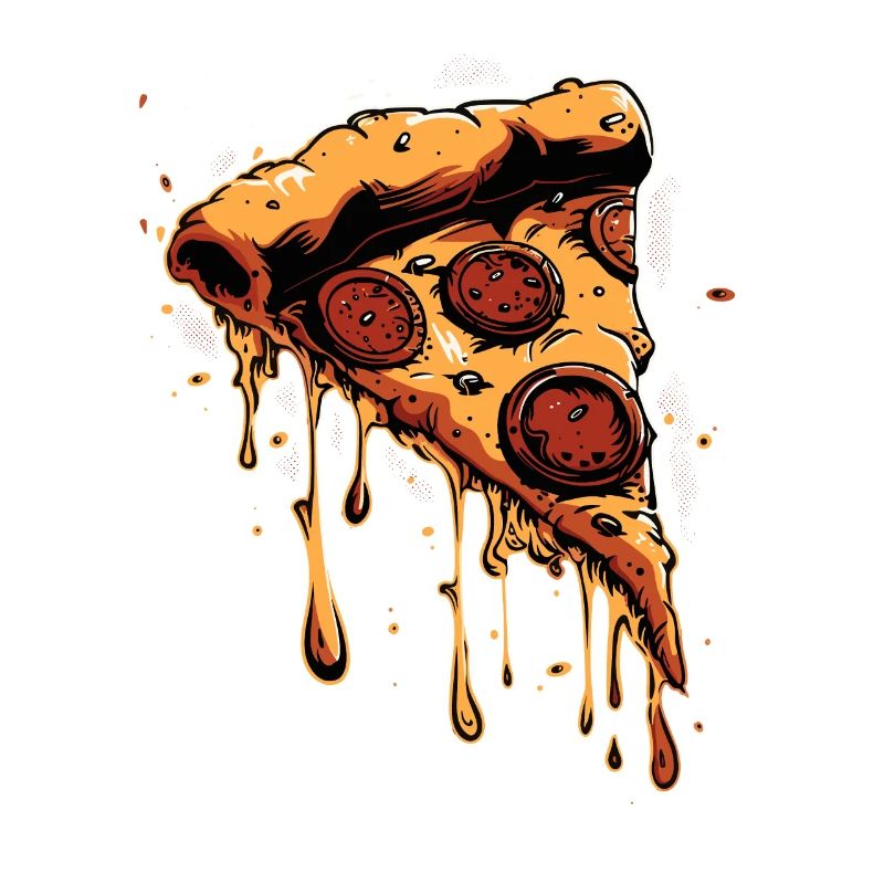 Graphique de la tranche de pizza