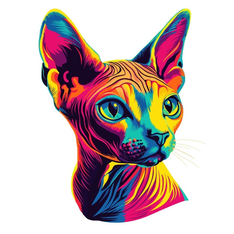 Chat Sphynx Chat Sphynx Chat Canadien Mignon Sphinx