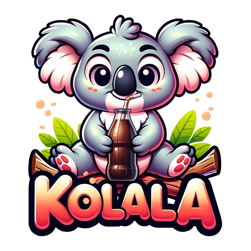 Kolala - Jeu de mots Koala mignon avec