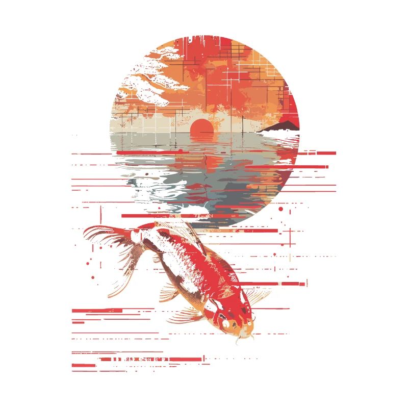 Pêche Synthwave