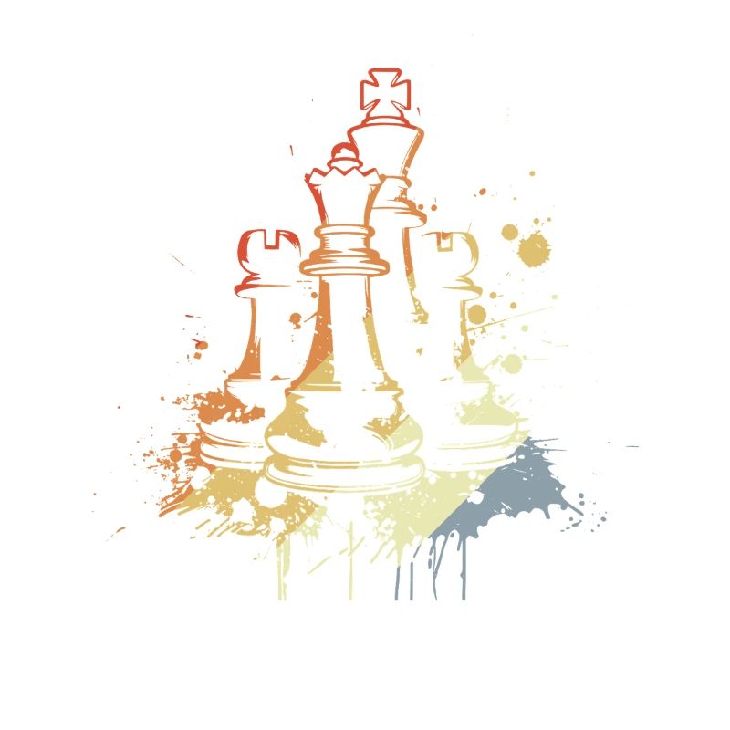 Pièces d’échecs Graffiti